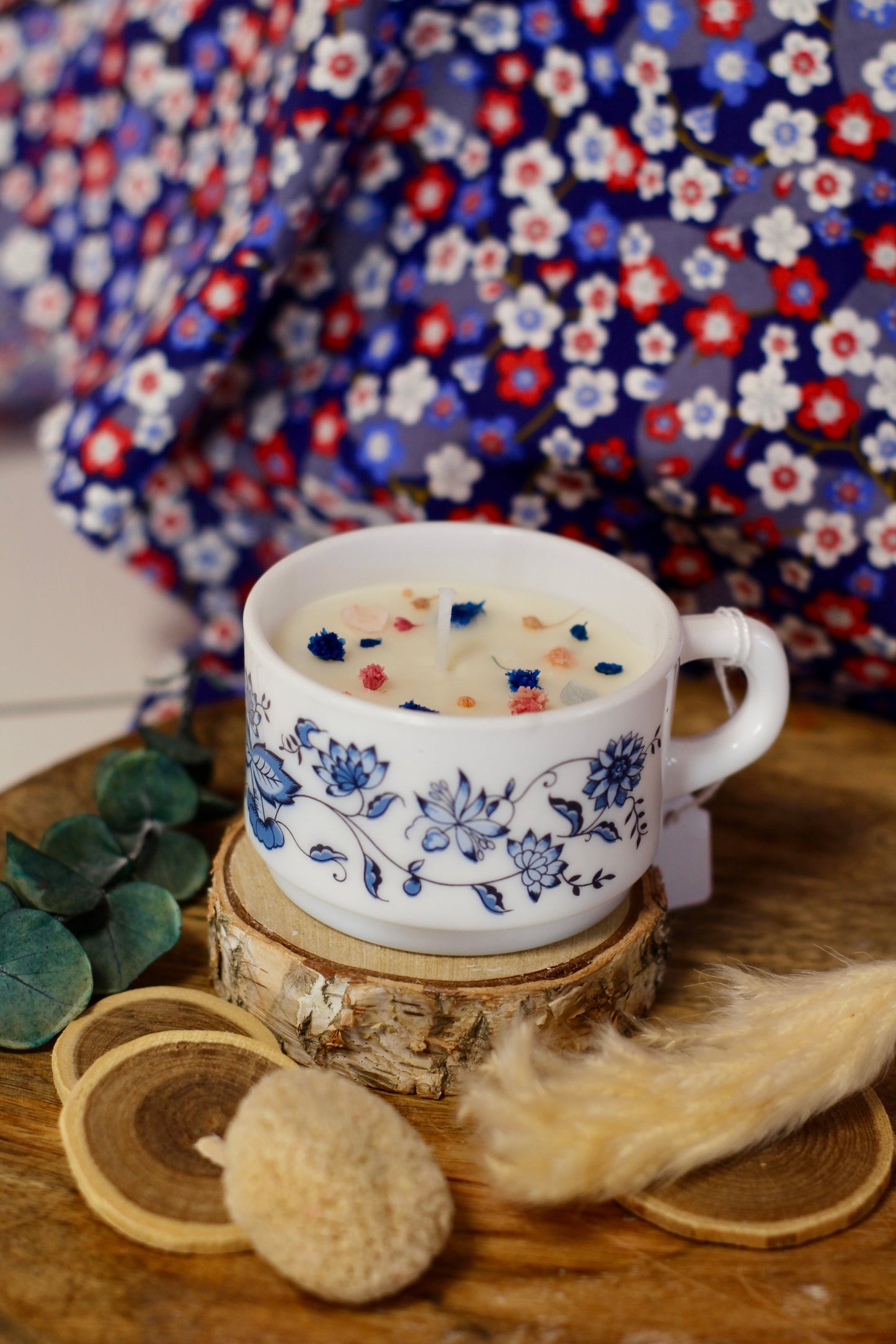 Bougie Tea Time Lucienne | 🍿 Parfum Pop Corn