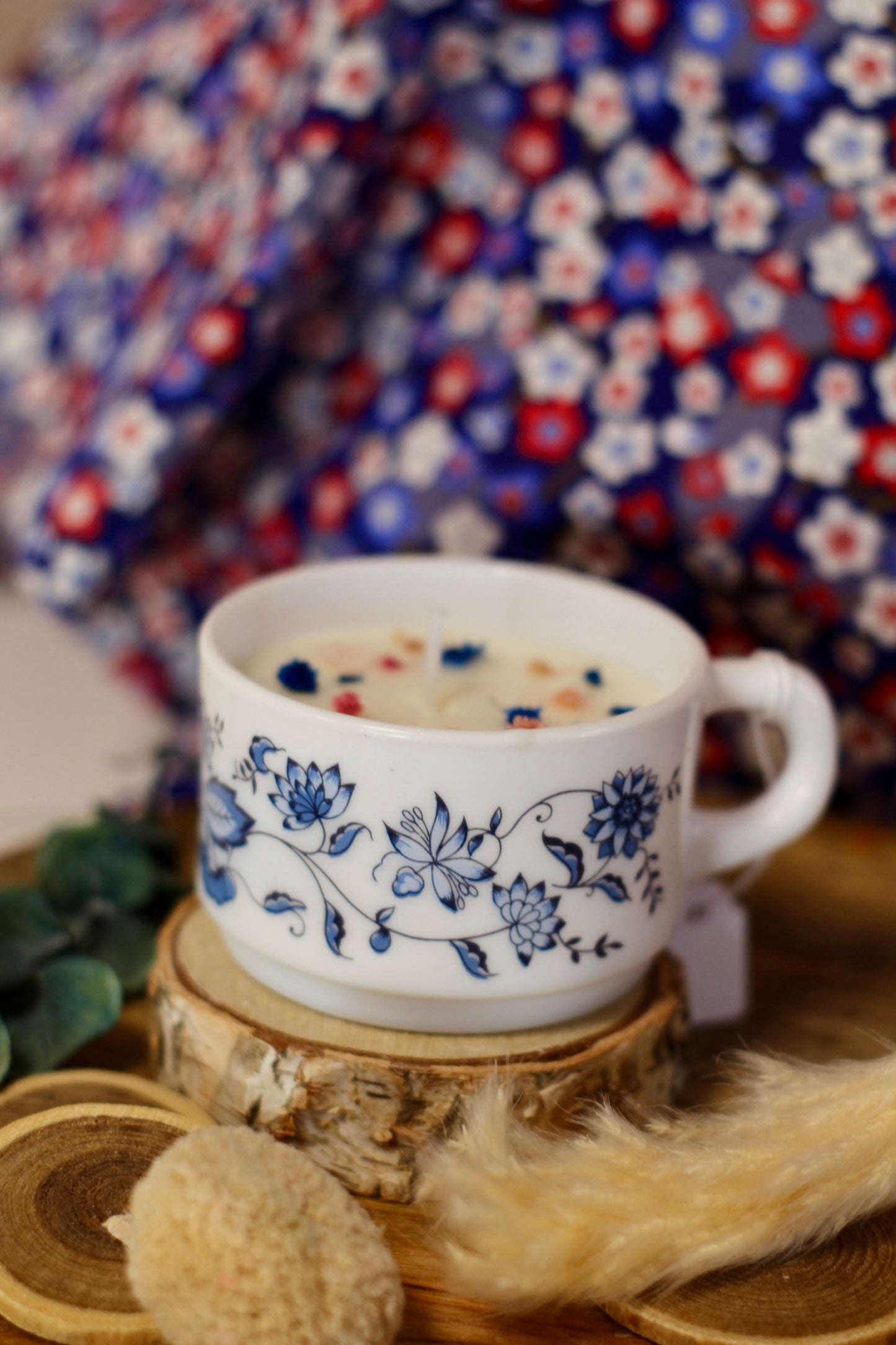 Bougie Tea Time Lucienne | 🍿 Parfum Pop Corn