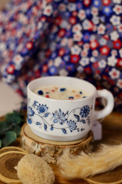 Bougie Tea Time Lucienne | 🍿 Parfum Pop Corn
