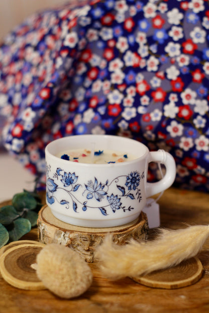 Bougie Tea Time Lucienne | 🍿 Parfum Pop Corn