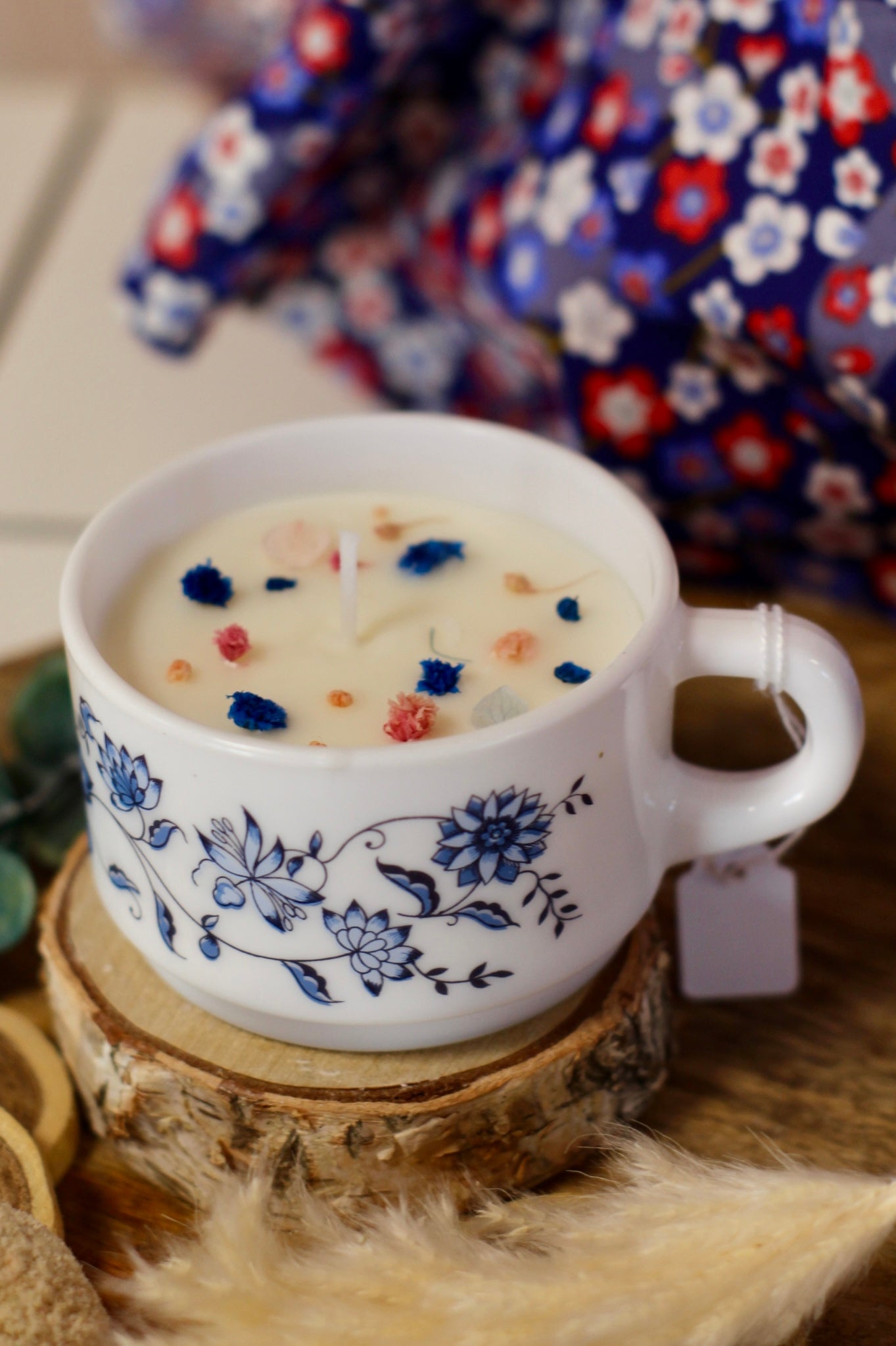 Bougie Tea Time Lucienne | 🍿 Parfum Pop Corn