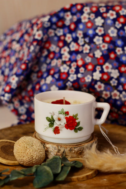 Bougie Tea Time Jeannine | 🧡 Parfum Cannelle