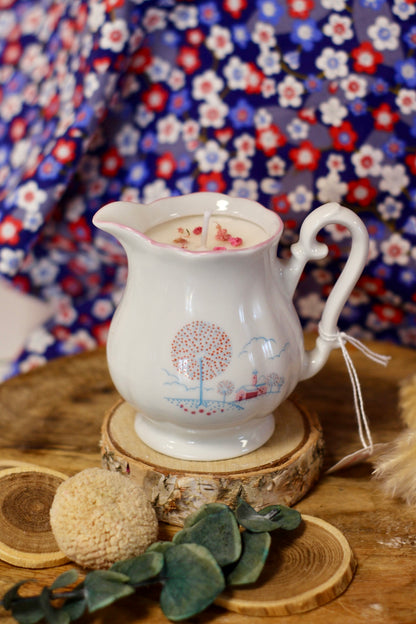 Bougie Tea Time Suzanne | 🥛 Parfum Lait d'Amande