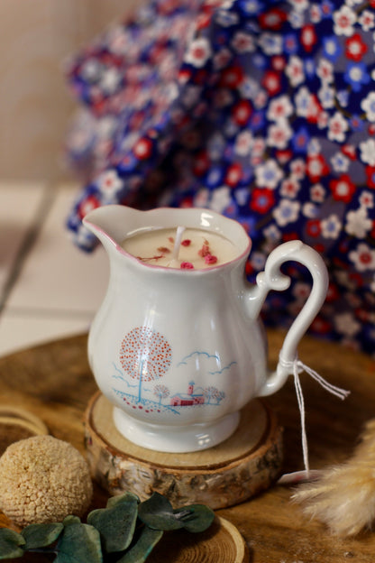 Bougie Tea Time Suzanne | 🥛 Parfum Lait d'Amande