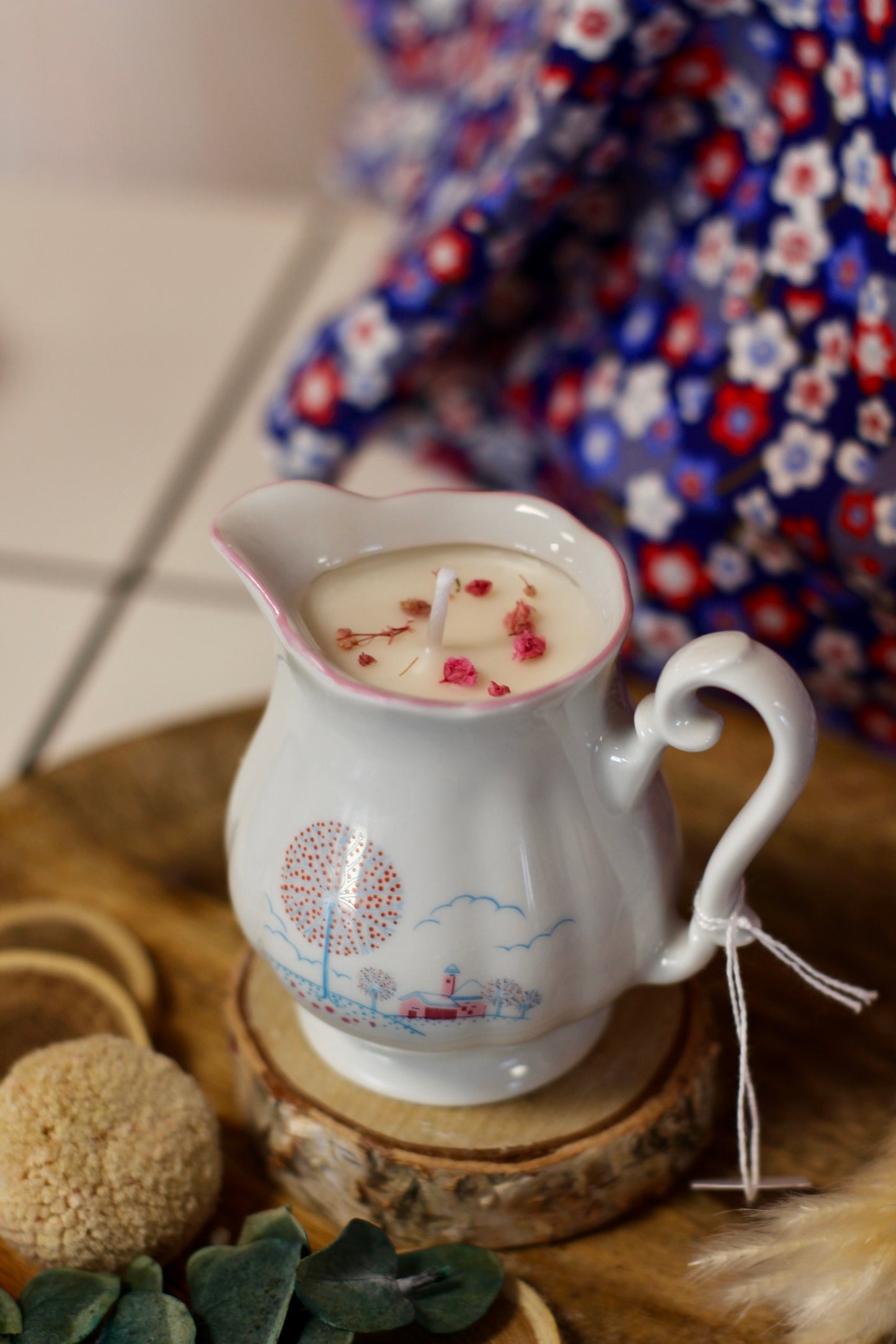 Bougie Tea Time Suzanne | 🥛 Parfum Lait d'Amande