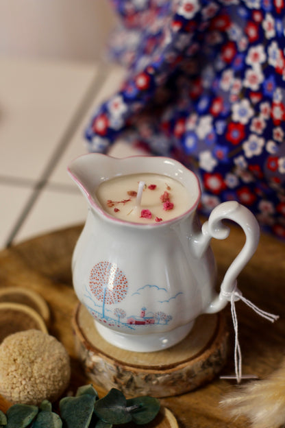 Bougie Tea Time Suzanne | 🥛 Parfum Lait d'Amande