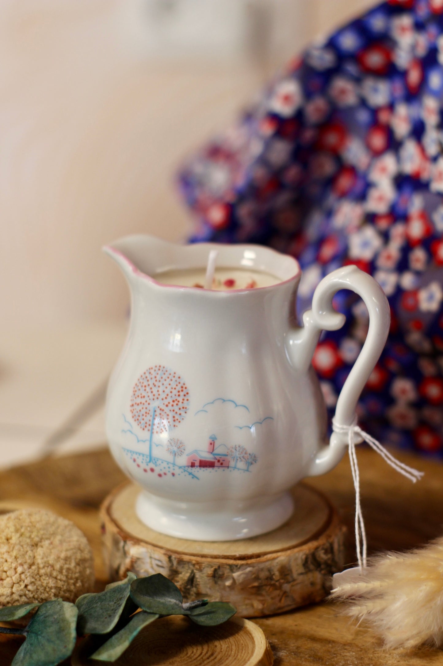 Bougie Tea Time Suzanne | 🥛 Parfum Lait d'Amande