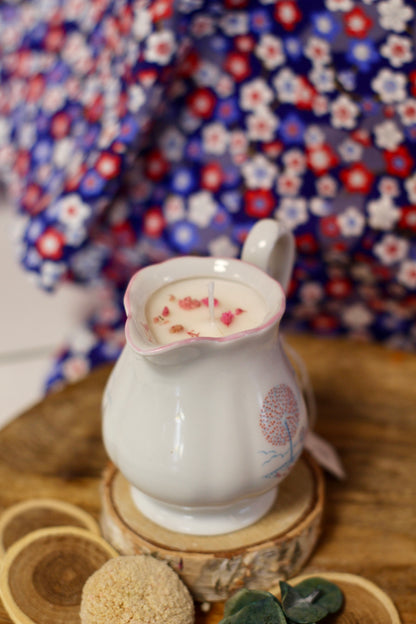 Bougie Tea Time Suzanne | 🥛 Parfum Lait d'Amande