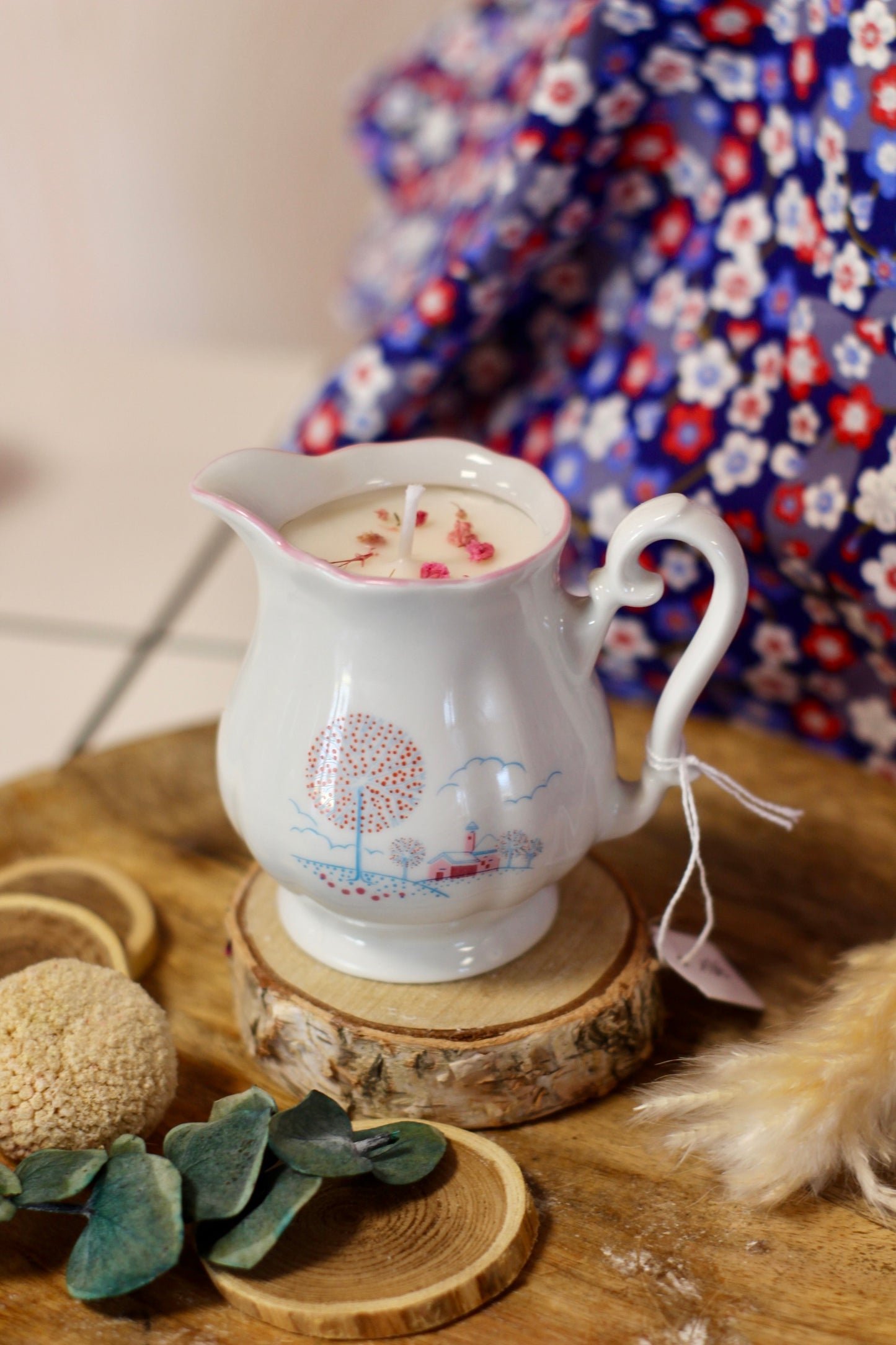 Bougie Tea Time Suzanne | 🥛 Parfum Lait d'Amande