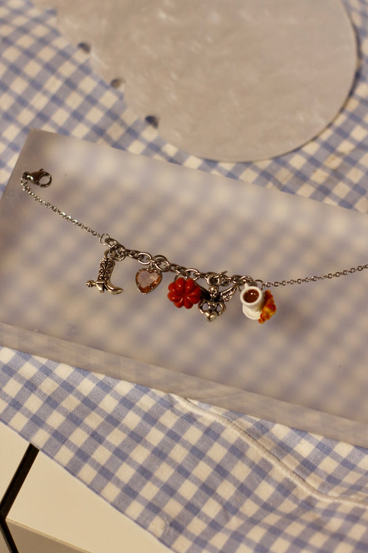 Bracelet à grigris Coffee Lover