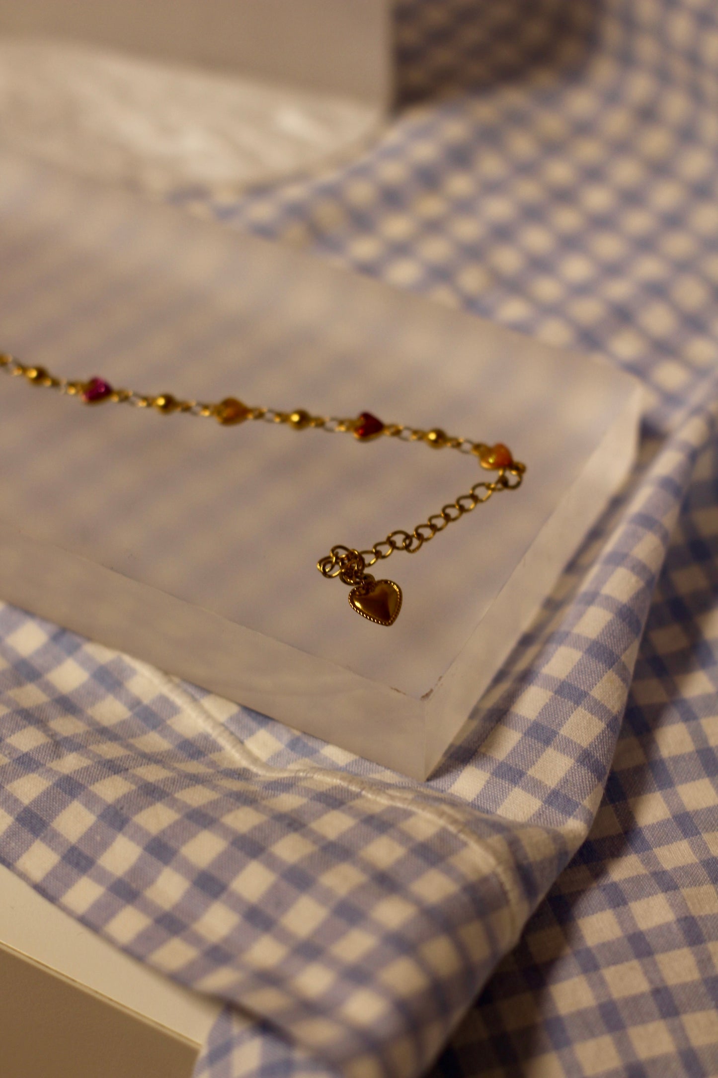 Bracelet Coeurs brillants multicolore