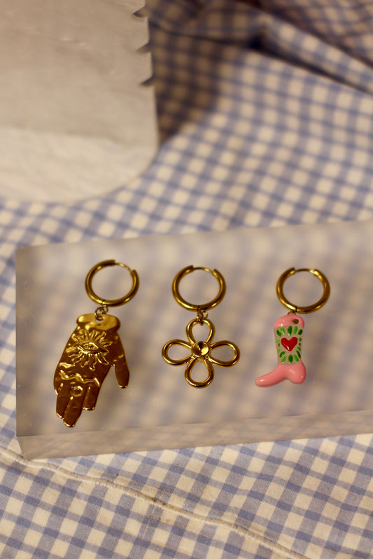 Maxi Mono-boucle d'oreille | Dorée