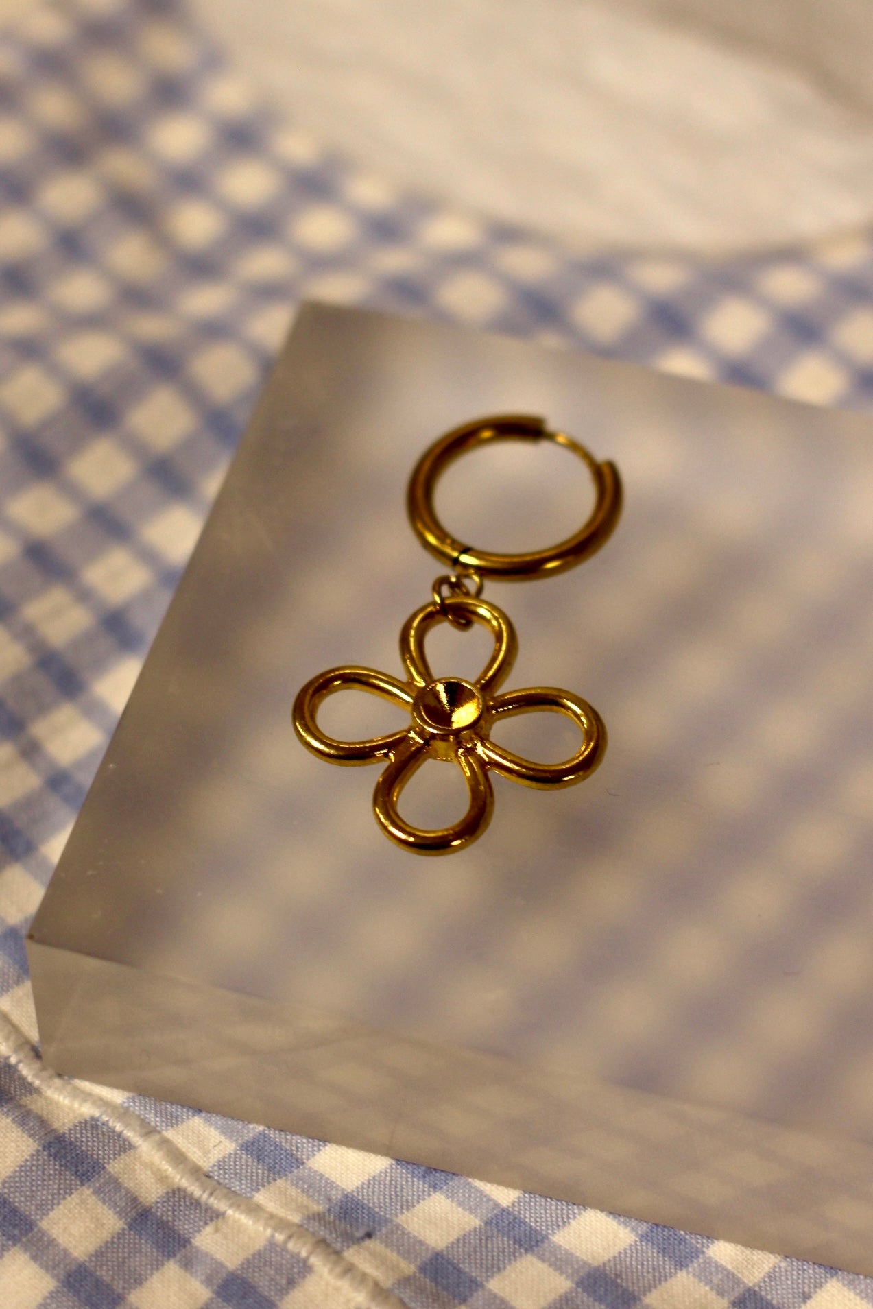 Maxi Mono-boucle d'oreille | Dorée