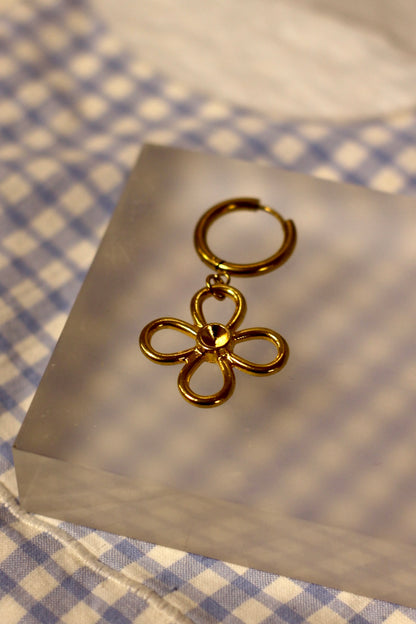Maxi Mono-boucle d'oreille | Dorée