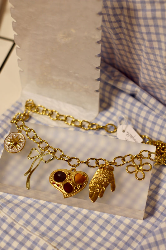 Collier à charms Big Heart