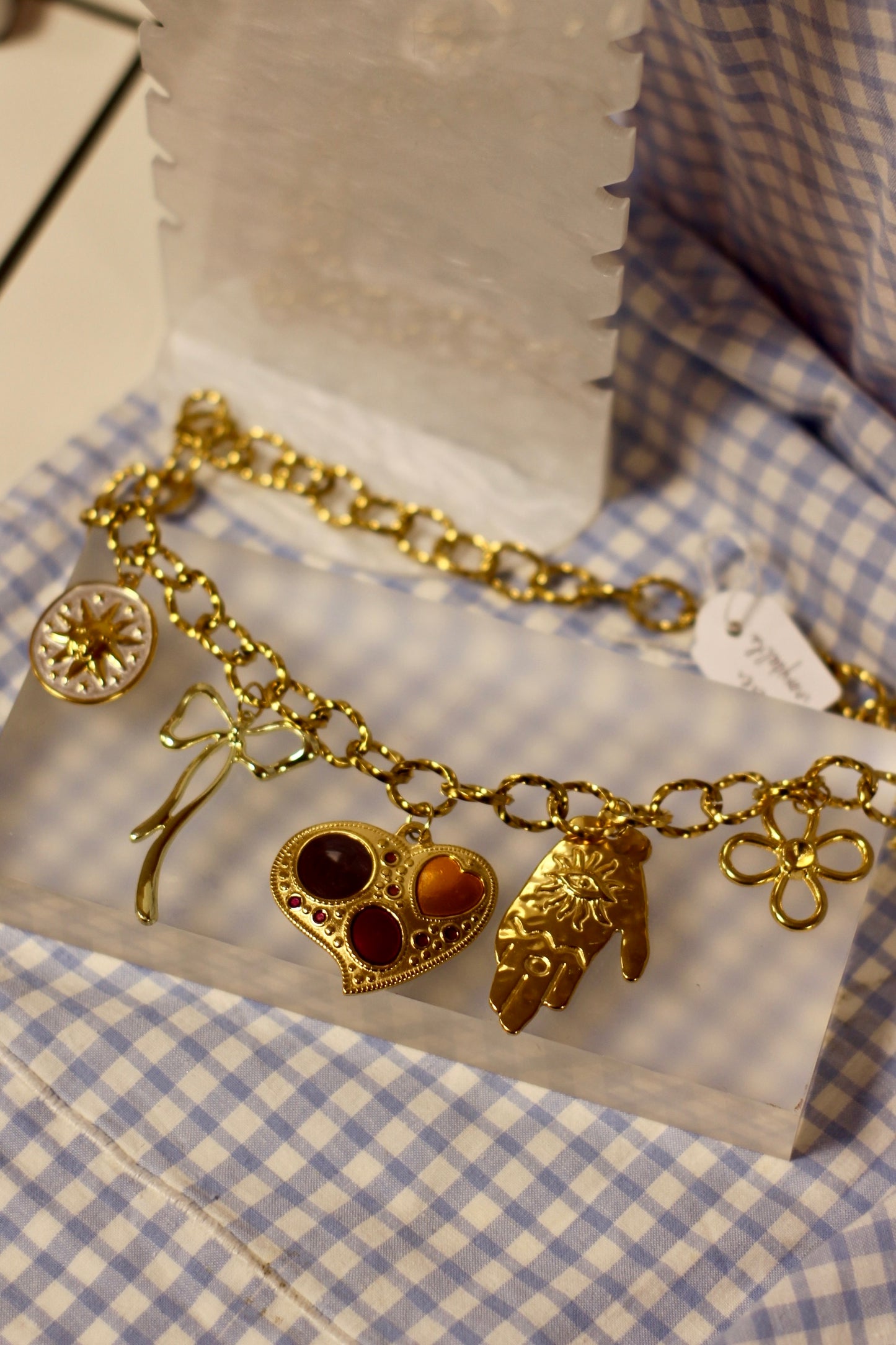 Collier à charms Big Heart