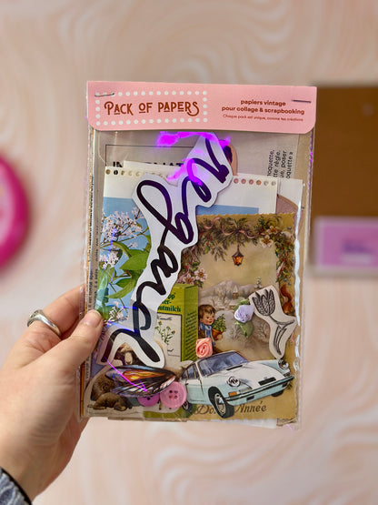 Pochette Scrapbooking | Regard