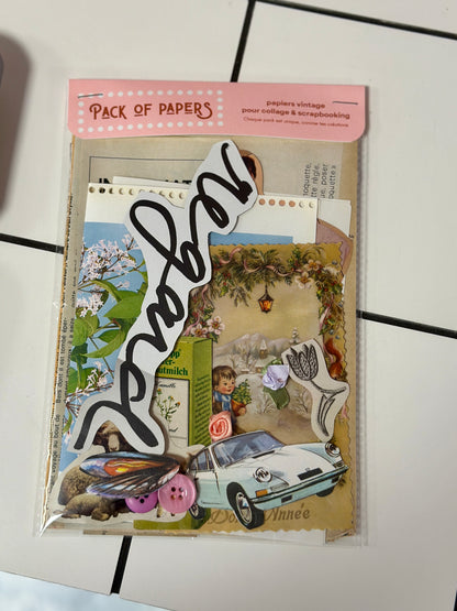 Pochette Scrapbooking | Regard
