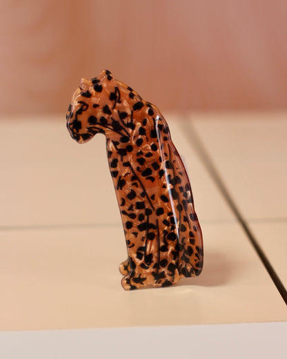 Pince à cheveux léopard