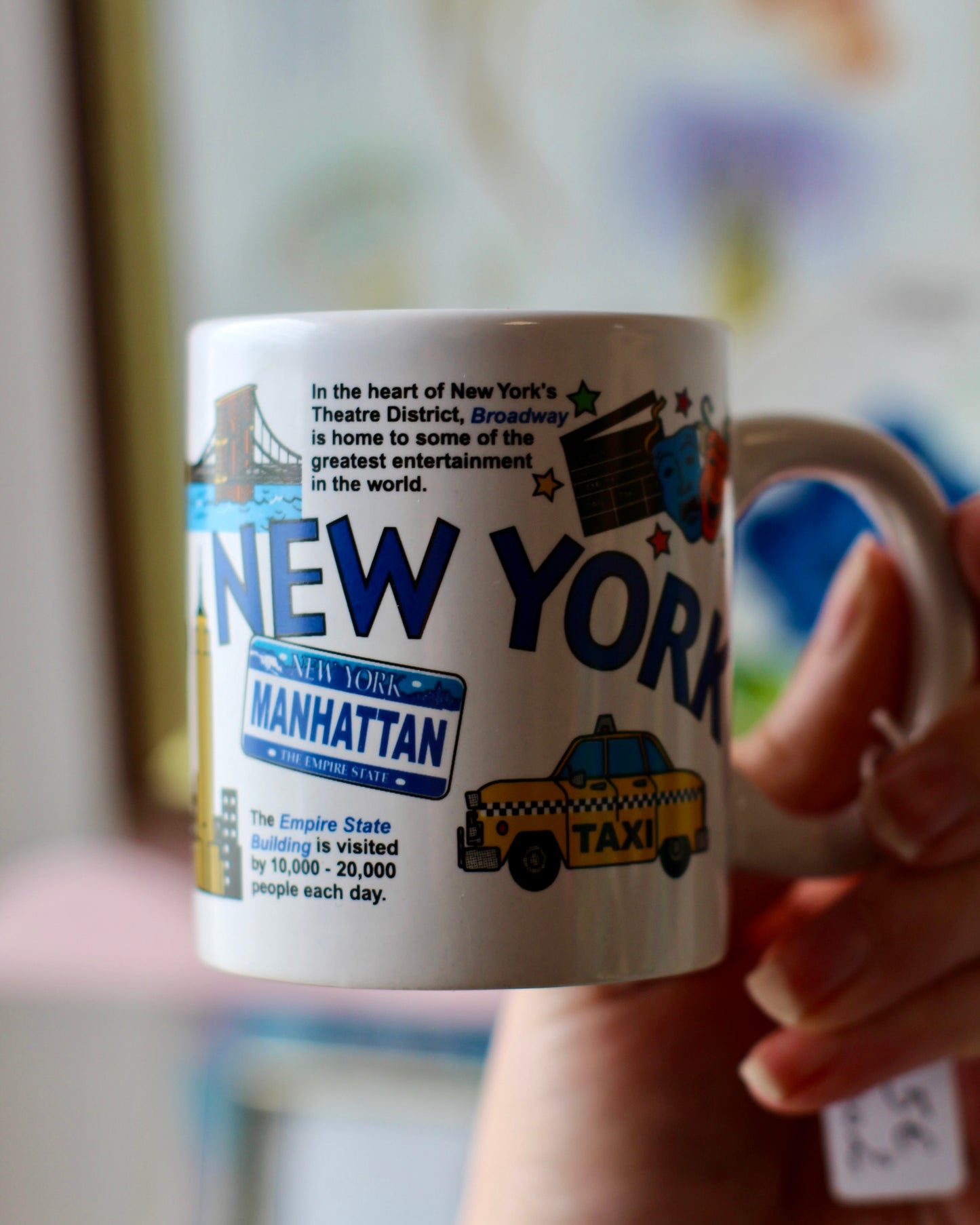 Lot de 2 tasses à café New York