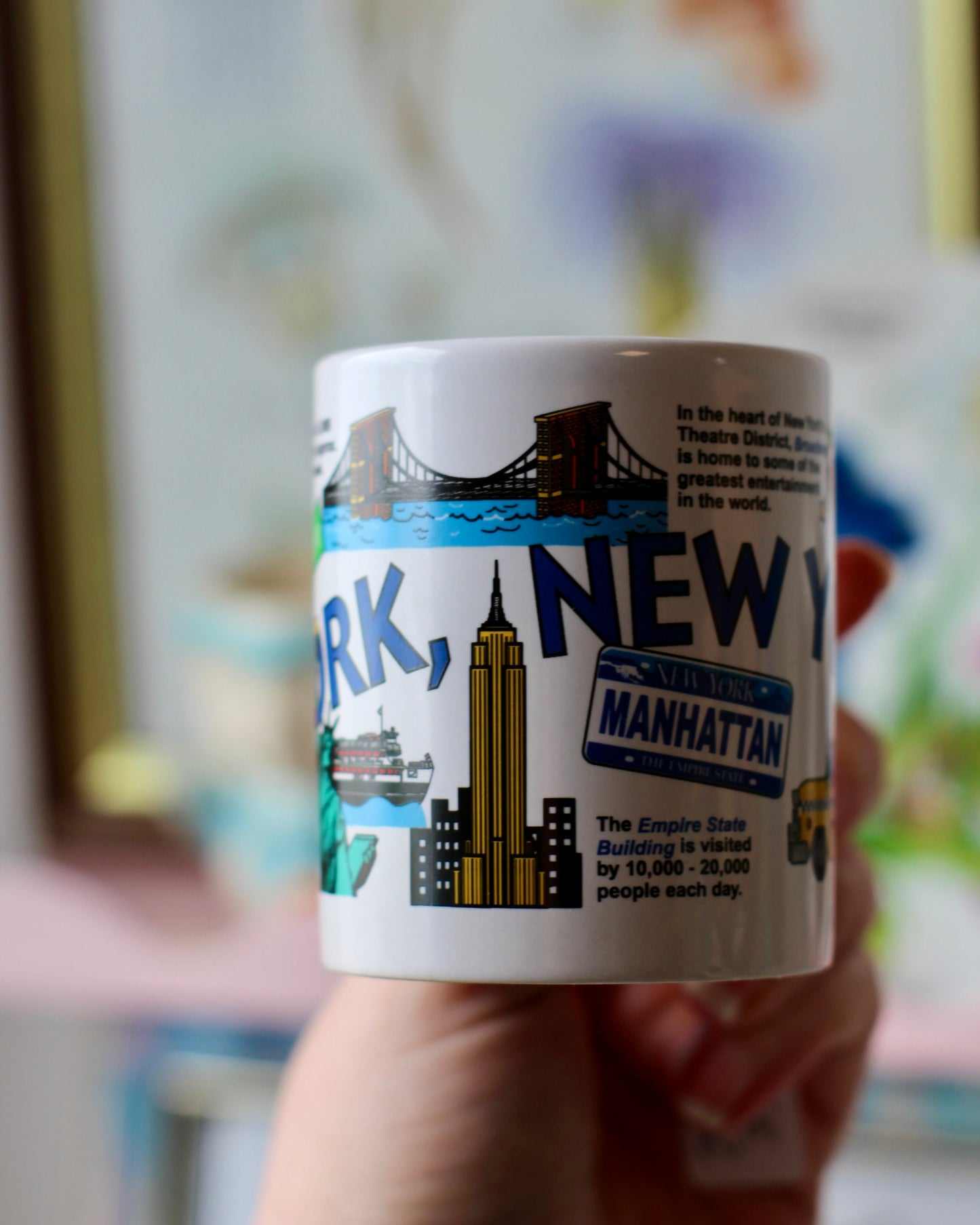 Lot de 2 tasses à café New York