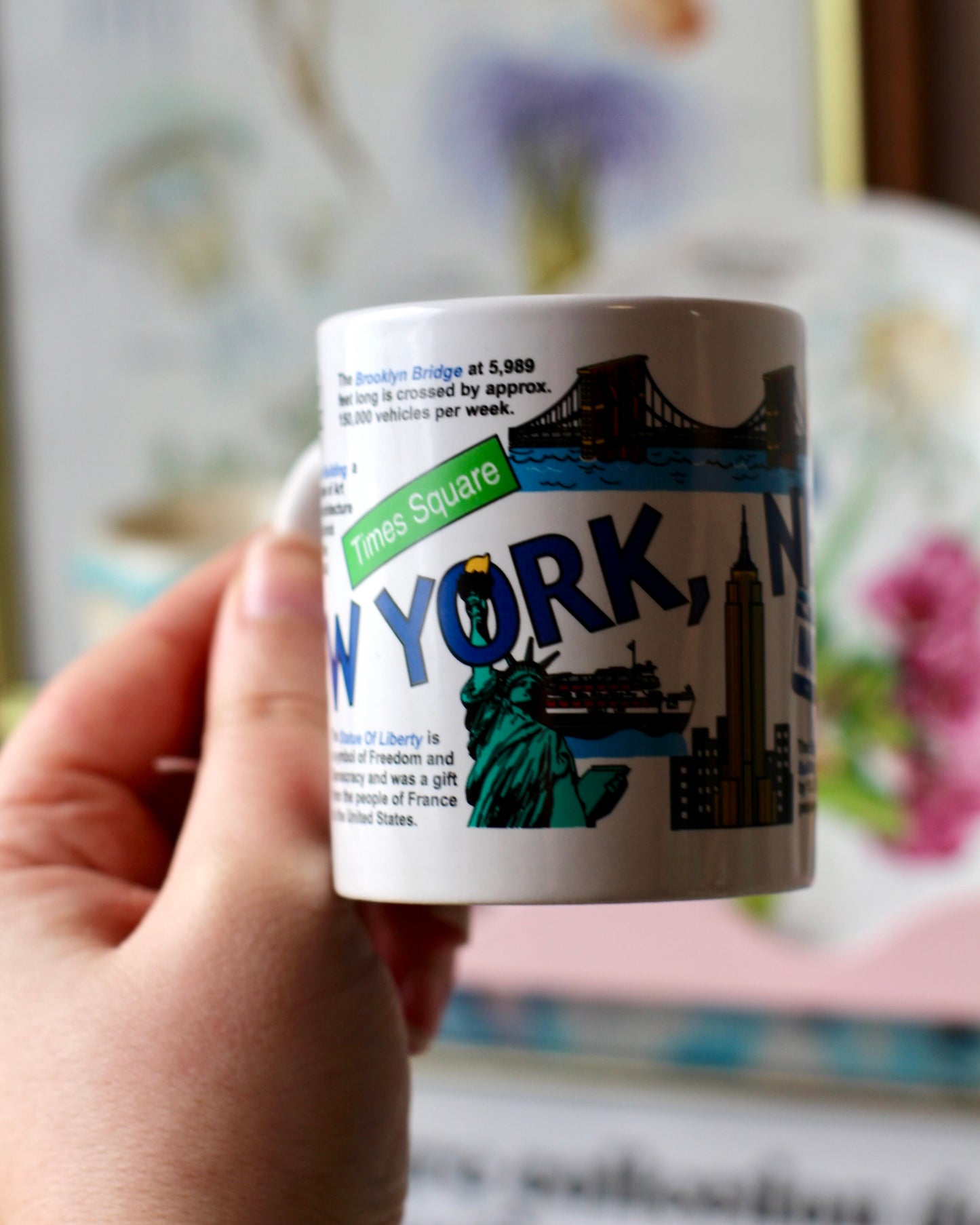 Lot de 2 tasses à café New York