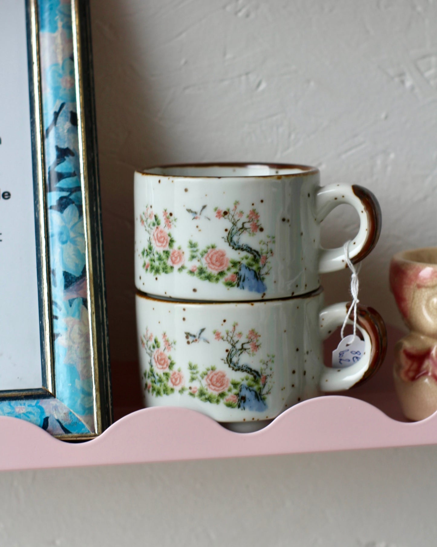 Lot de 2 tasses à fleurs