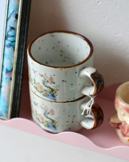 Lot de 2 tasses à fleurs