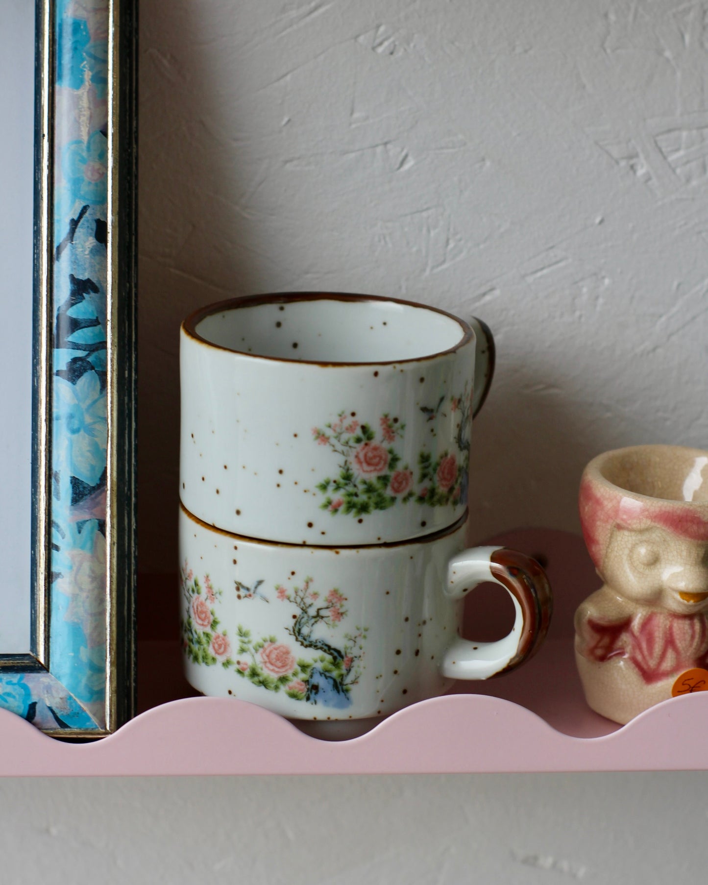 Lot de 2 tasses à fleurs