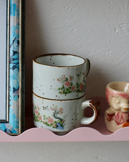 Lot de 2 tasses à fleurs