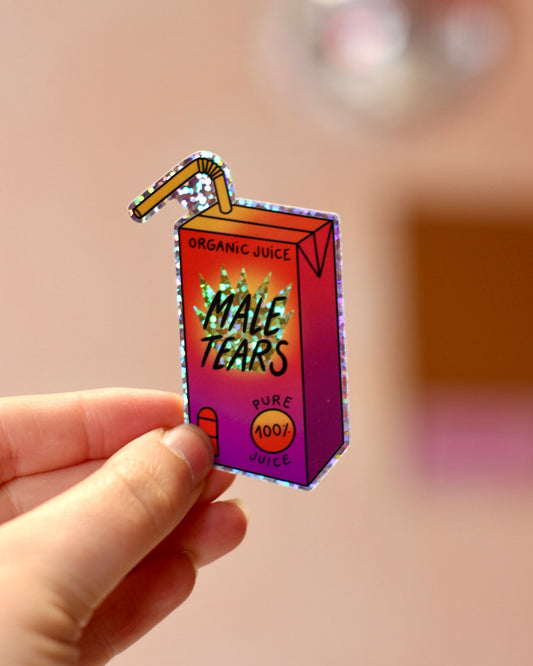Sticker Male Tears