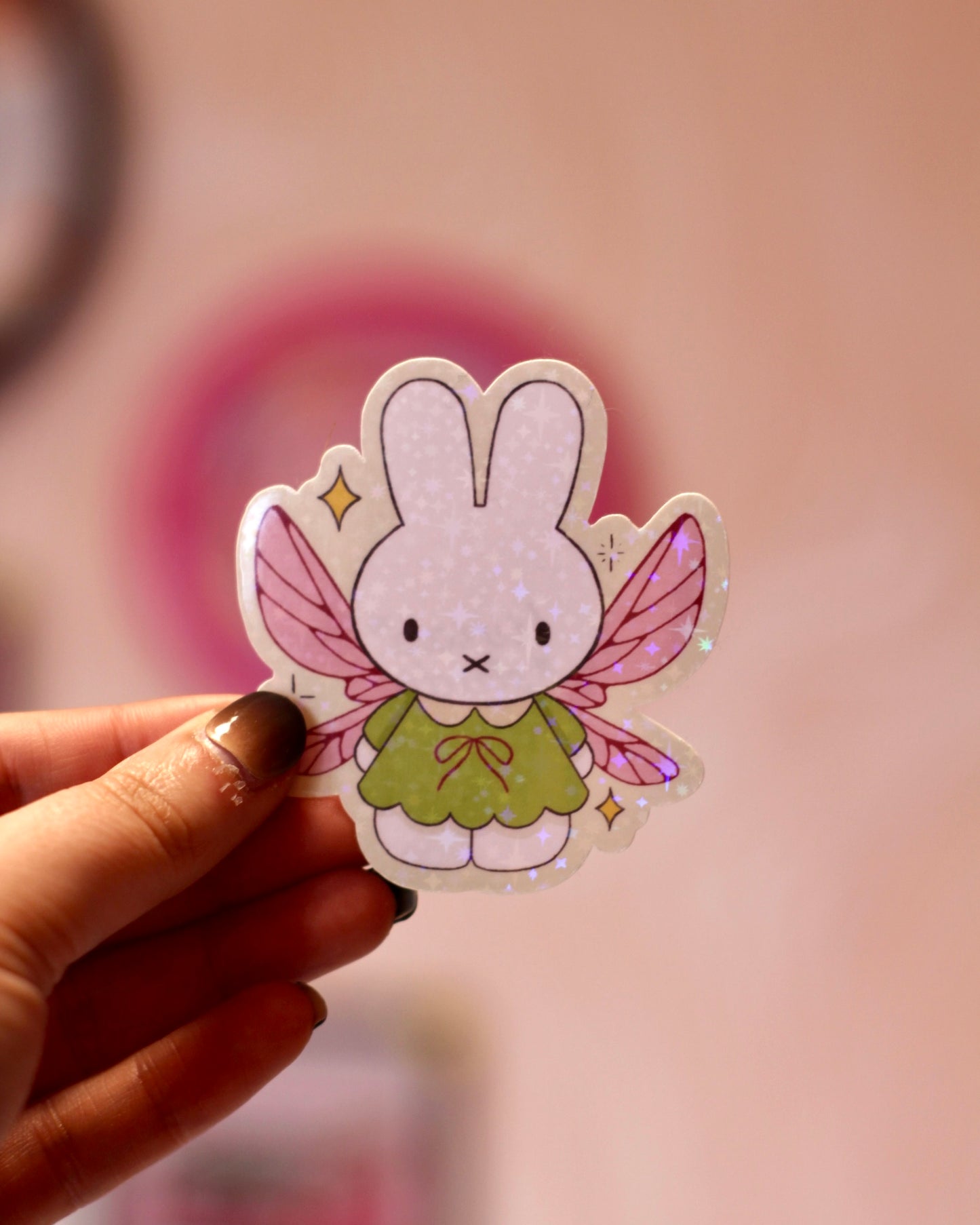 Sticker Bunny Fairy