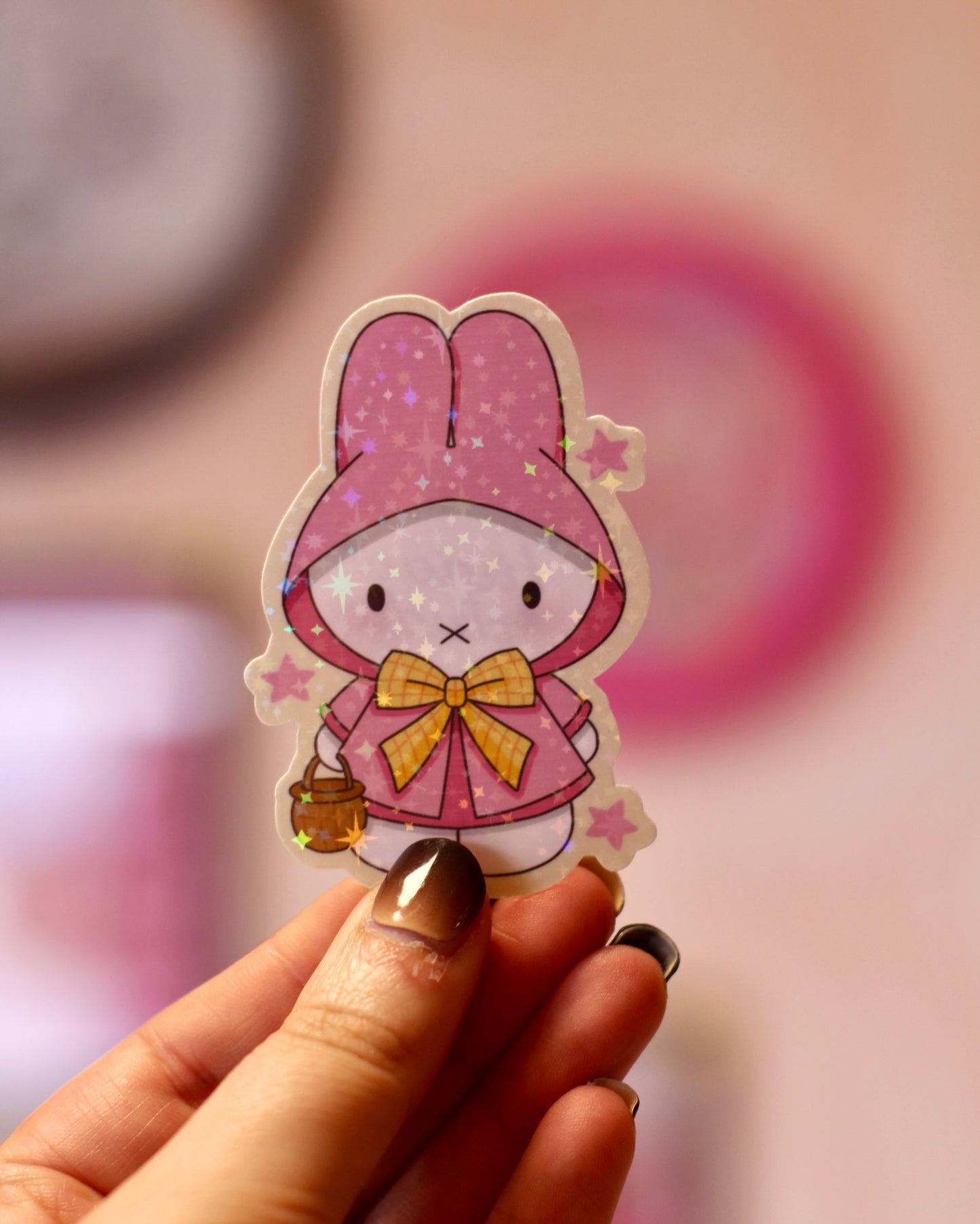 Sticker Bunny Automne