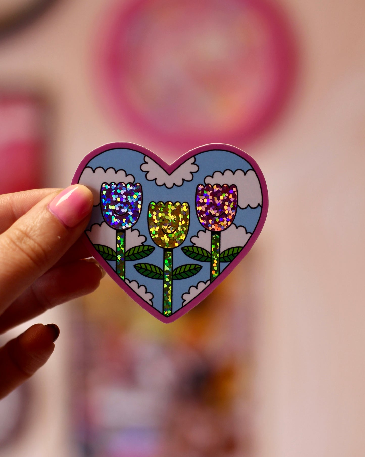 Sticker Tulipes