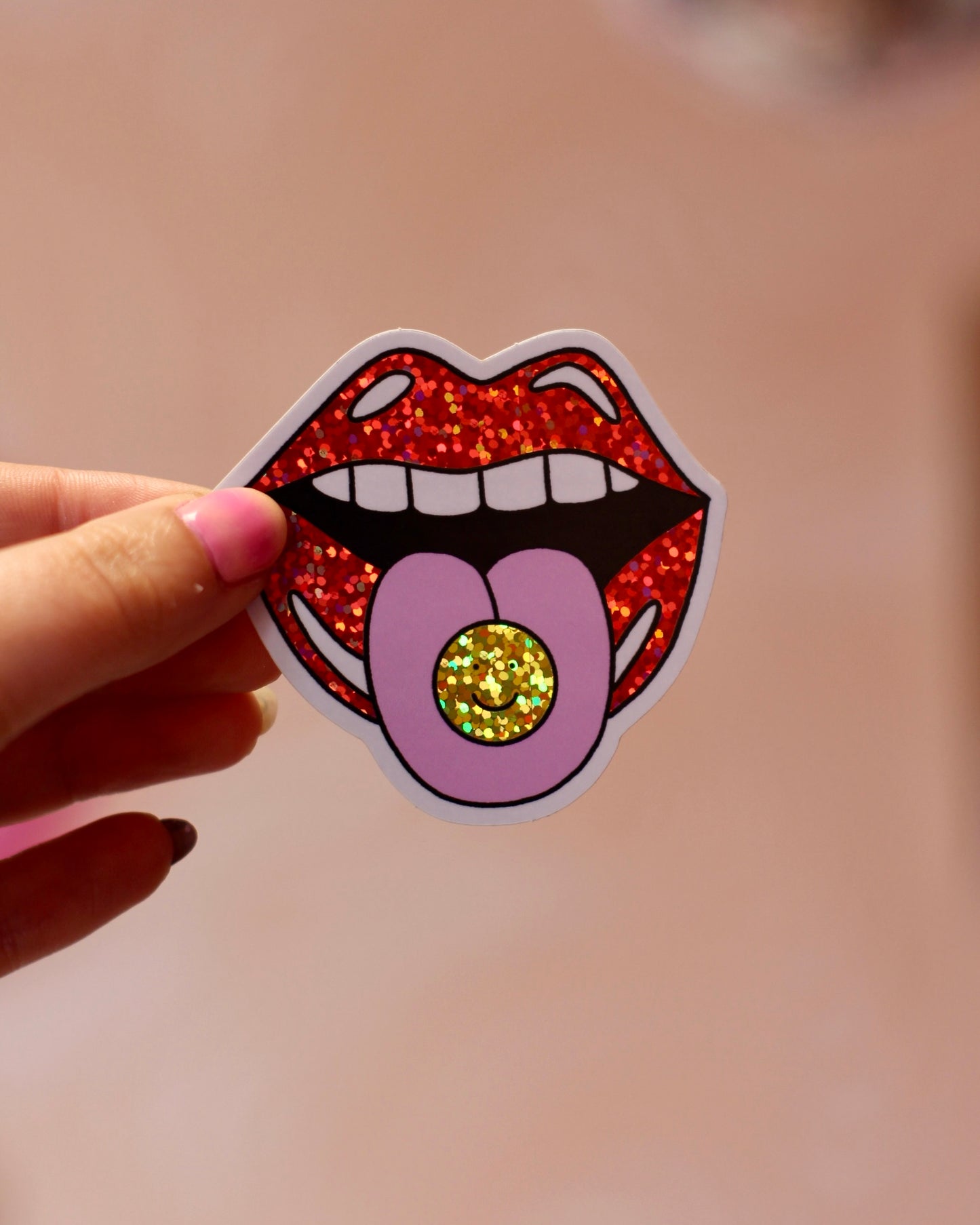 Sticker Langue