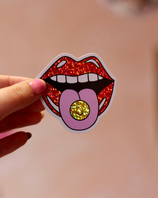 Sticker Langue