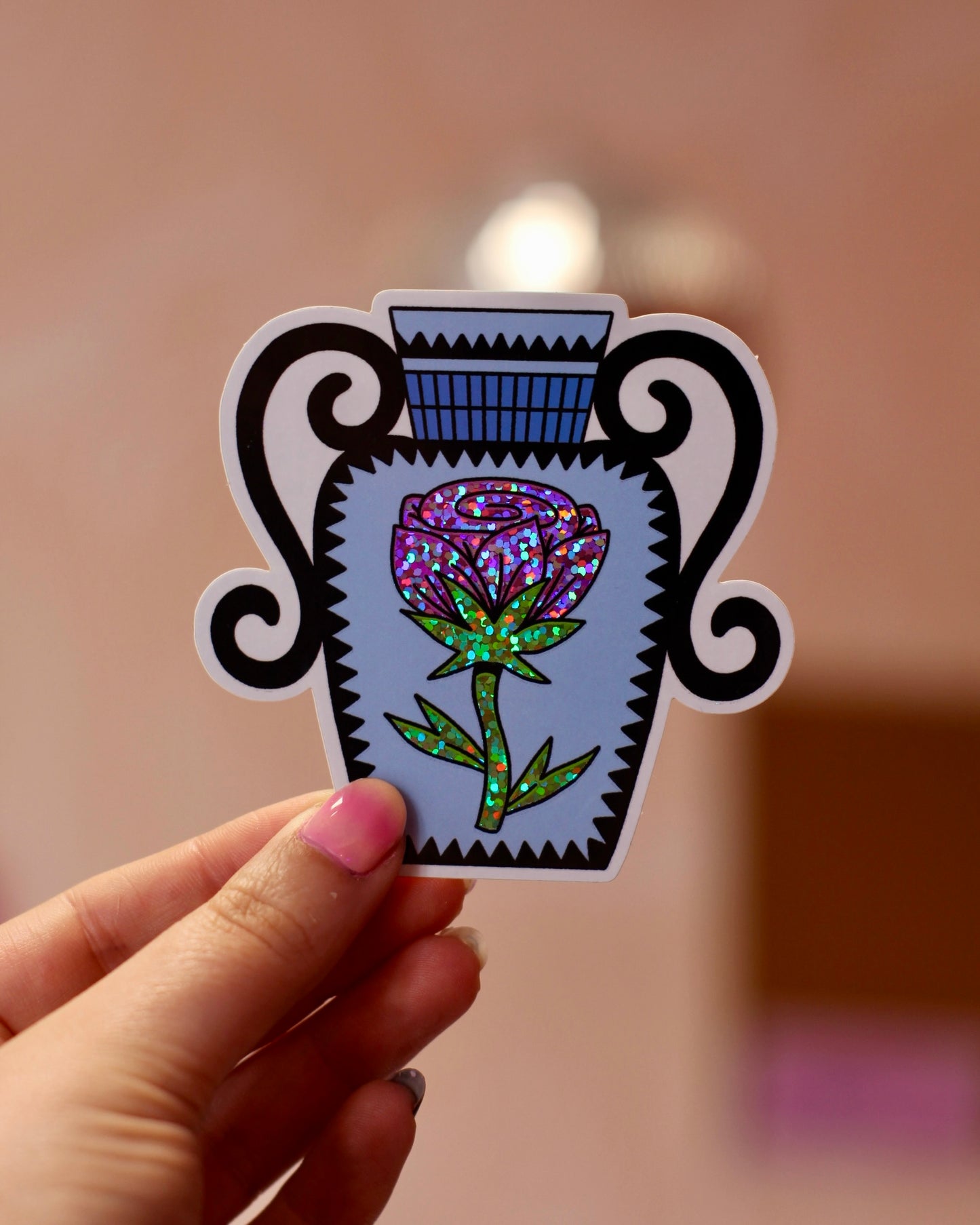 Sticker Vase