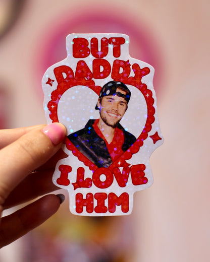 Sticker Justin Bieber - Daddy I love him