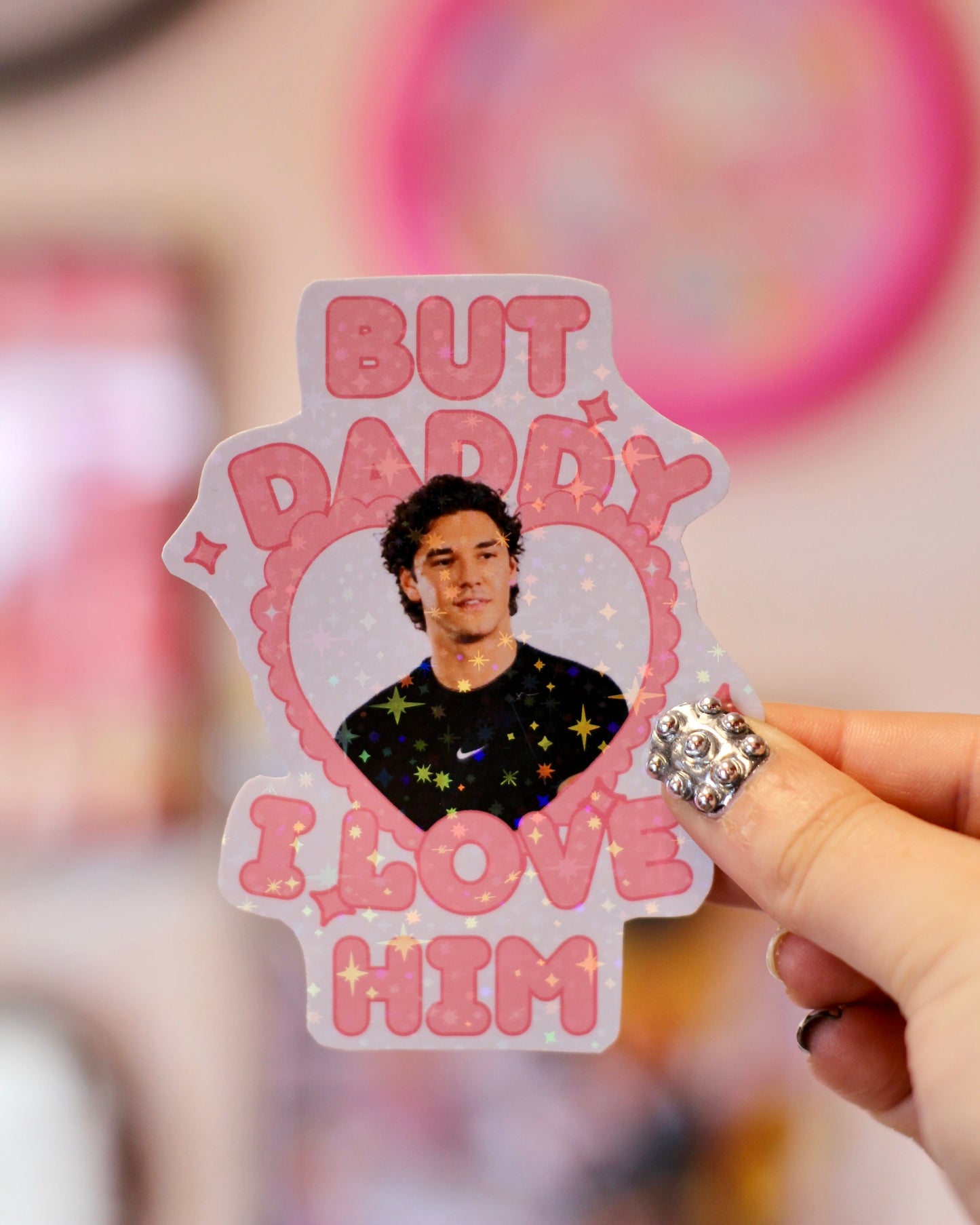 Sticker Garrett Graham - Daddy I love him