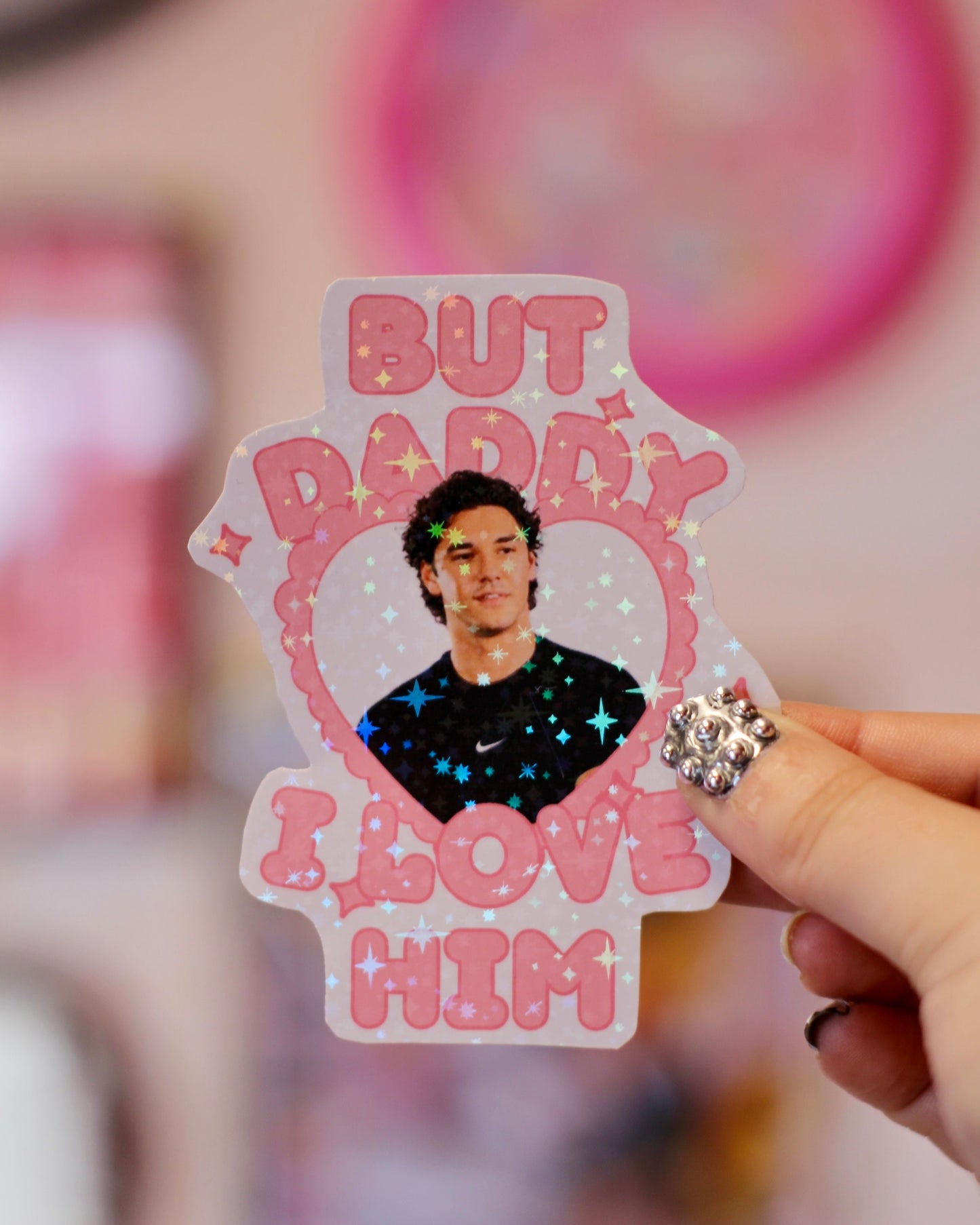 Sticker Garrett Graham - Daddy I love him