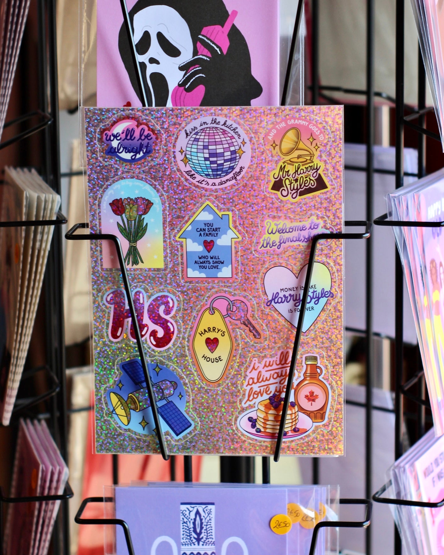Planche de stickers - Harry Styles Love on Tour Forever
