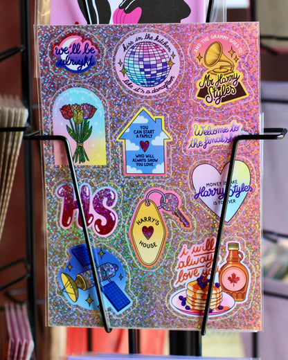 Planche de stickers - Harry Styles Love on Tour Forever