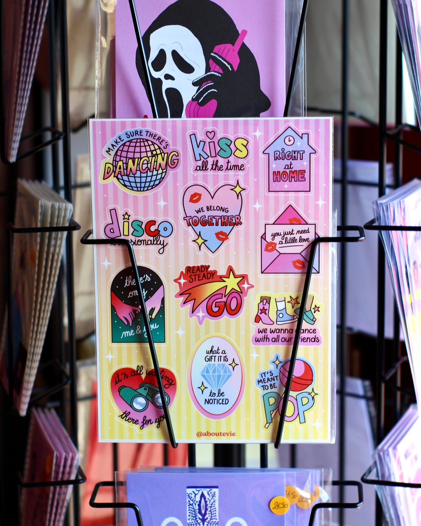 Planche de stickers - Kissco Harry Styles