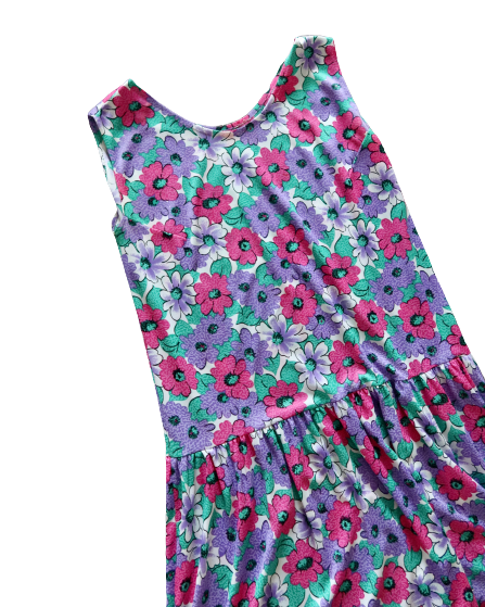 Robe débardeur à fleurs | T. L