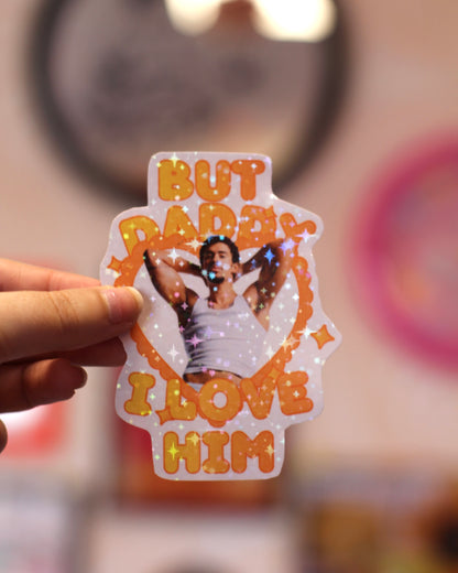 Sticker Bad Bunny - Daddy I love him