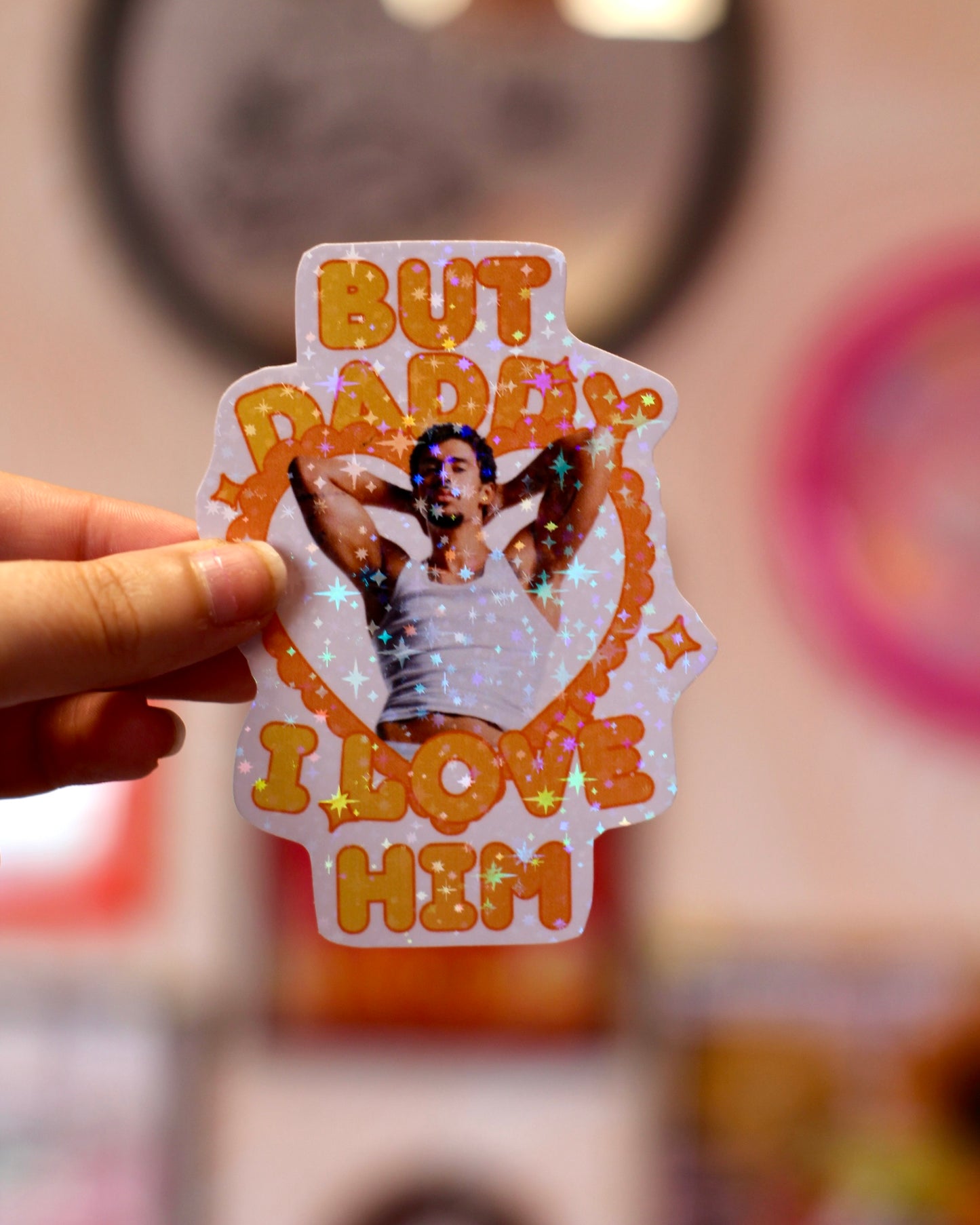 Sticker Bad Bunny - Daddy I love him