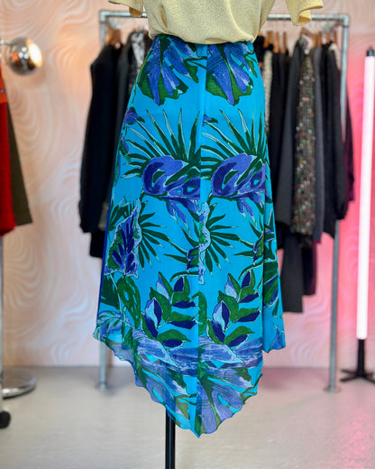 Jupe asymétrique à motifs | T. XL