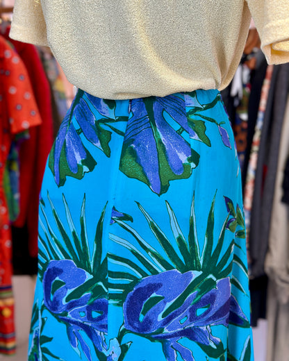 Jupe asymétrique à motifs | T. XL