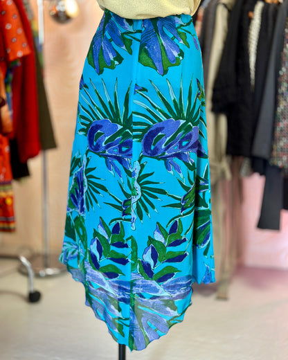 Jupe asymétrique à motifs | T. XL