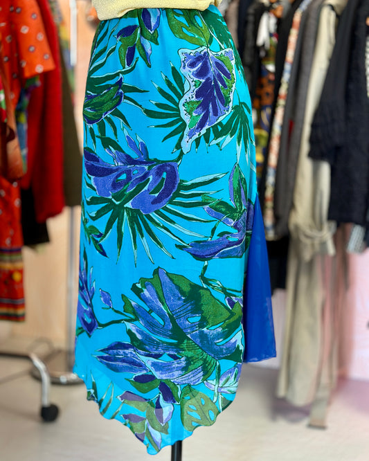 Jupe asymétrique à motifs | T. XL